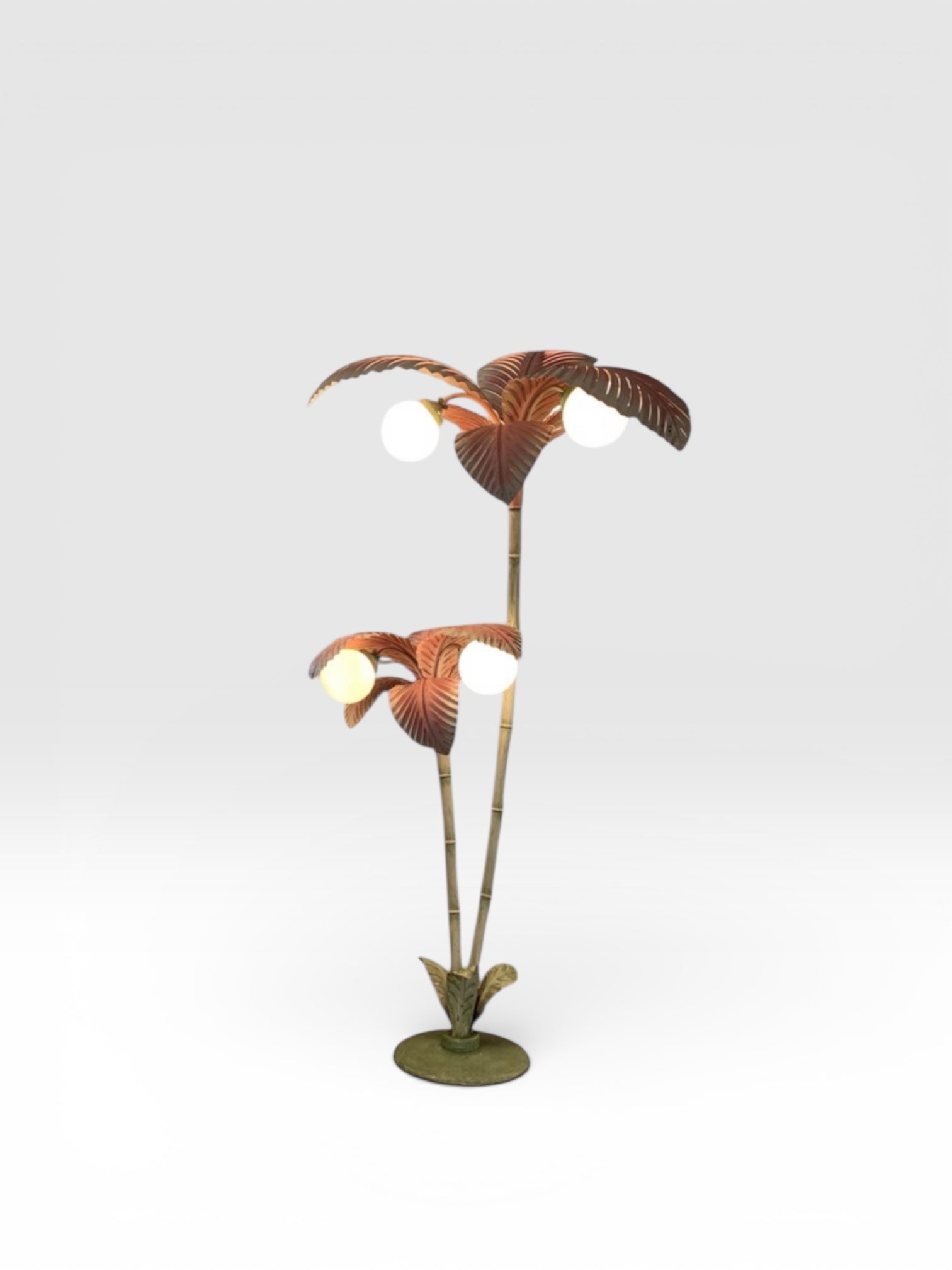 2 Lampadaires “Palmier” par Sergio Terzani