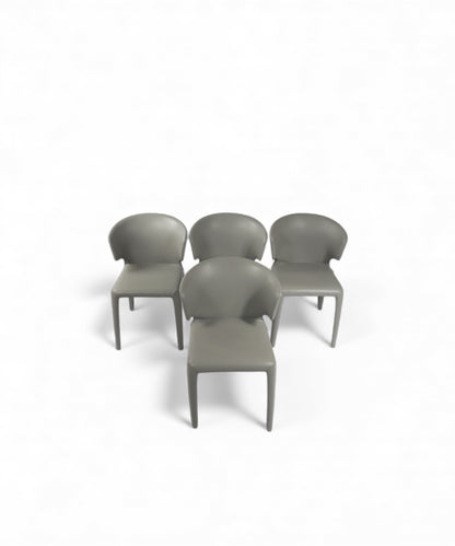 4 chaises “Hola 367” par Hannes Wettstein pour Cassina
