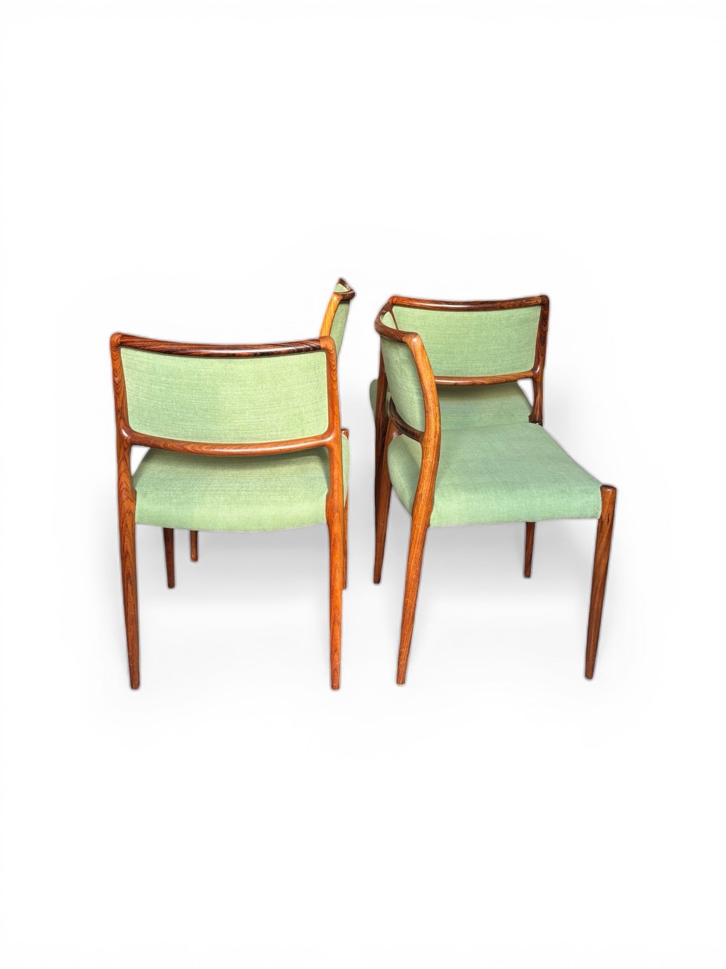 4 chaises par Niels Otto Moller