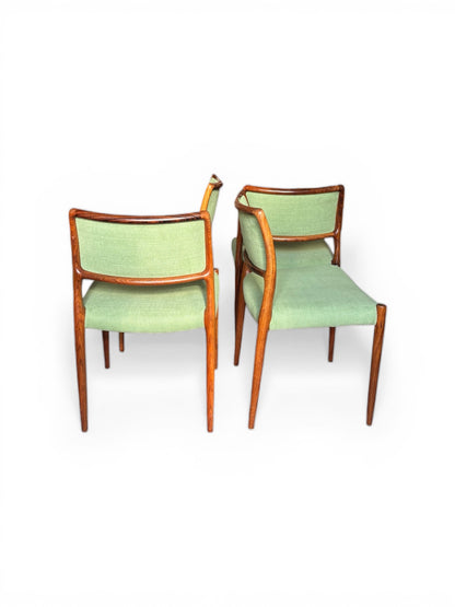 4 chaises par Niels Otto Moller