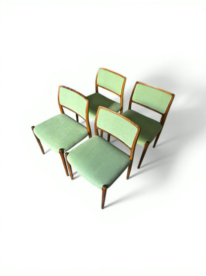 4 chaises par Niels Otto Moller