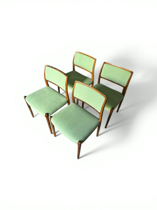 4 chaises par Niels Otto Moller