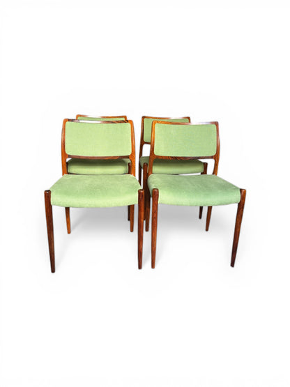 4 chaises par Niels Otto Moller