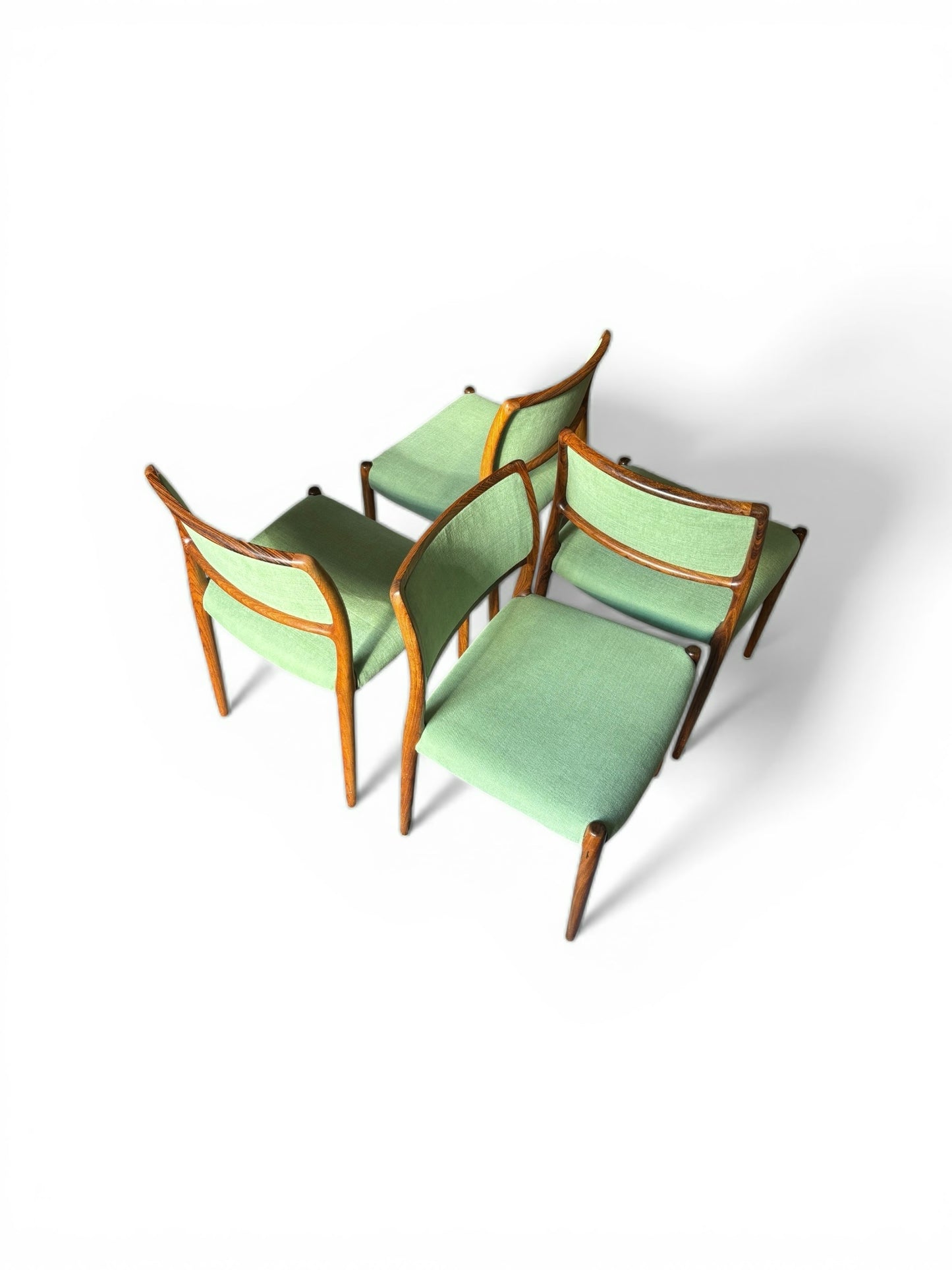 4 chaises par Niels Otto Moller