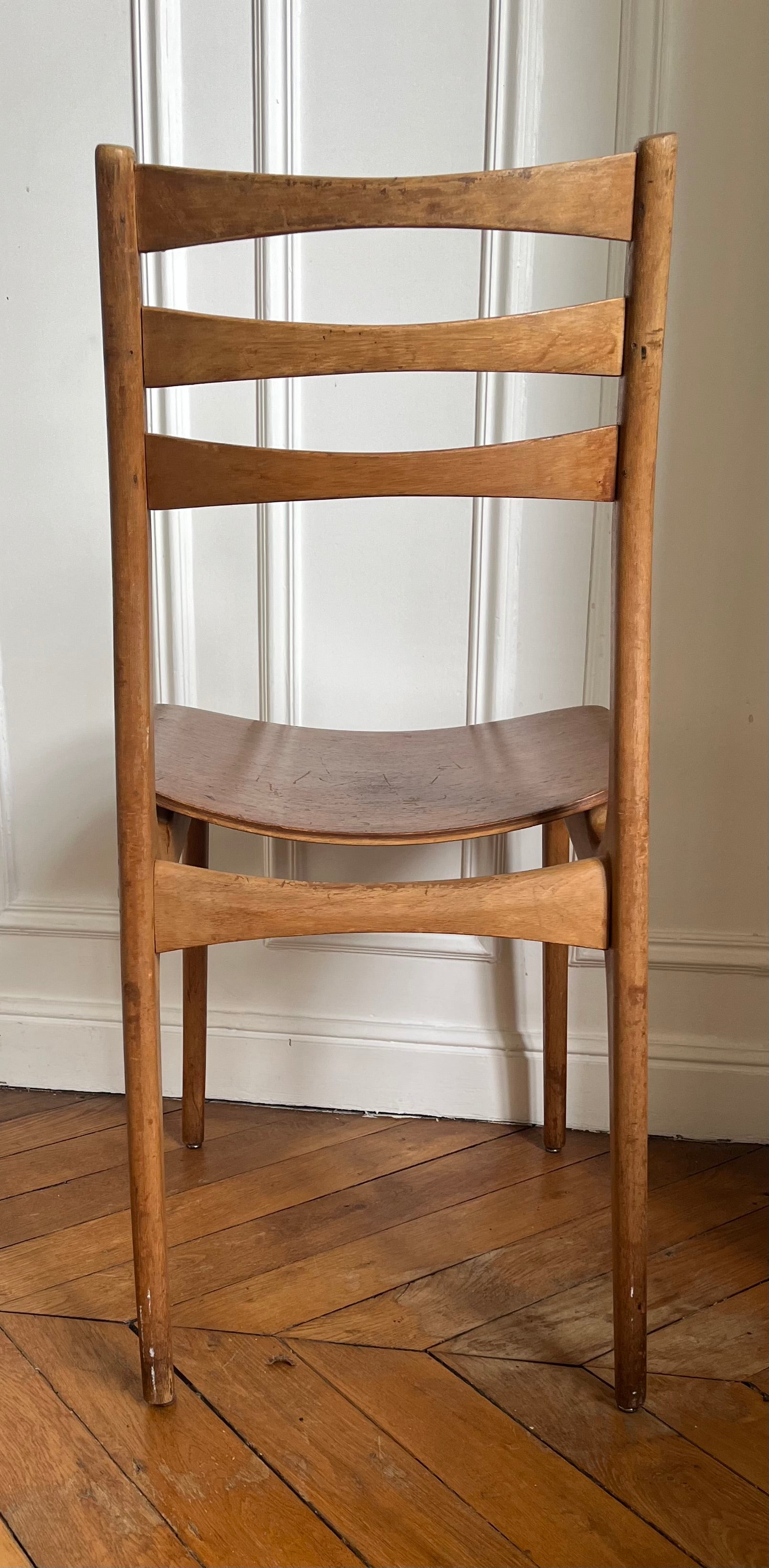 Chaise scandinave éditée par Stella, années 50