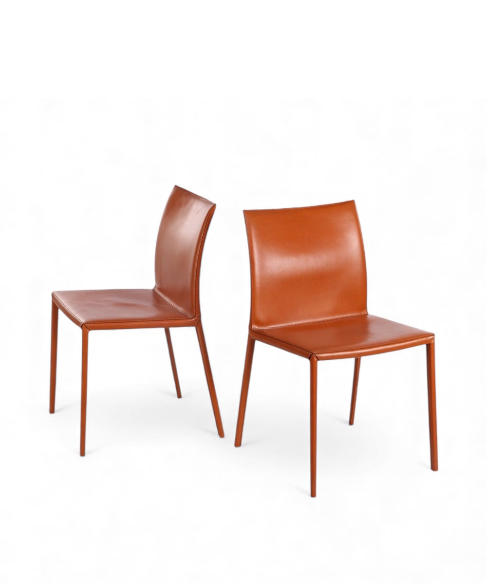 Paire de chaises “Lea” par Roberto Barbieri pour Zanotta