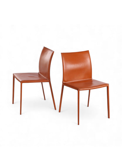 Paire de chaises “Lea” par Roberto Barbieri pour Zanotta