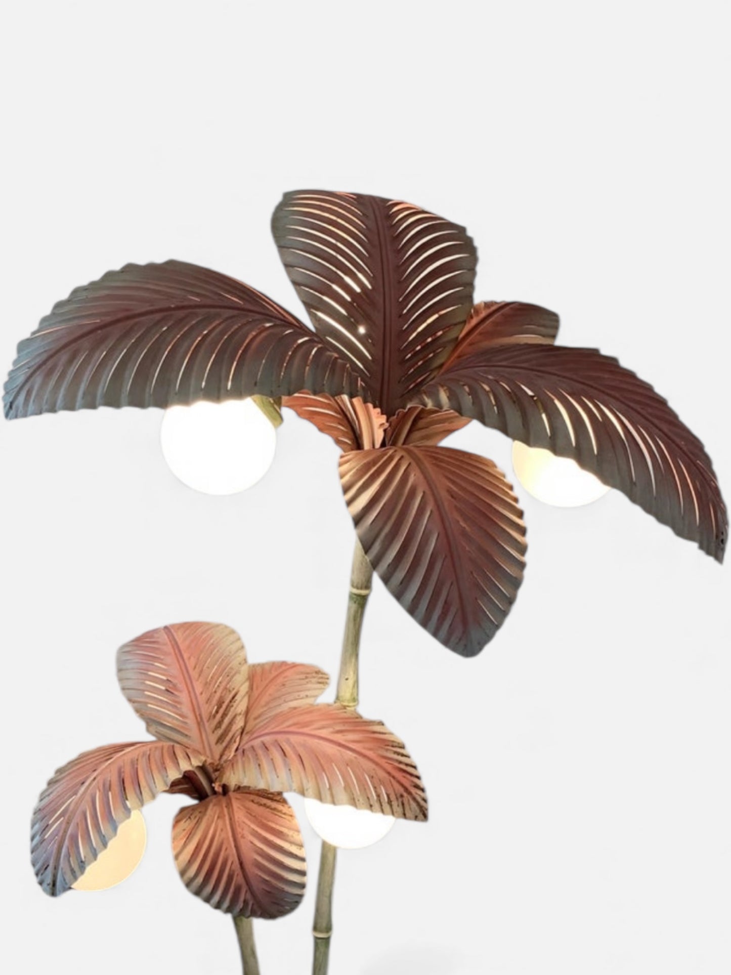 2 Lampadaires “Palmier” par Sergio Terzani