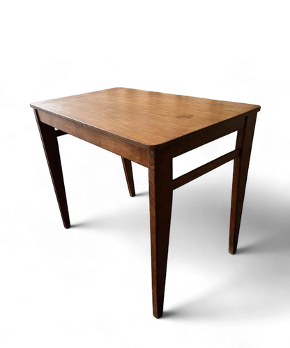 Bureau enfant modèle TD en hêtre massif par Marcel Gascoin pour Arhec, design français des années 1950.