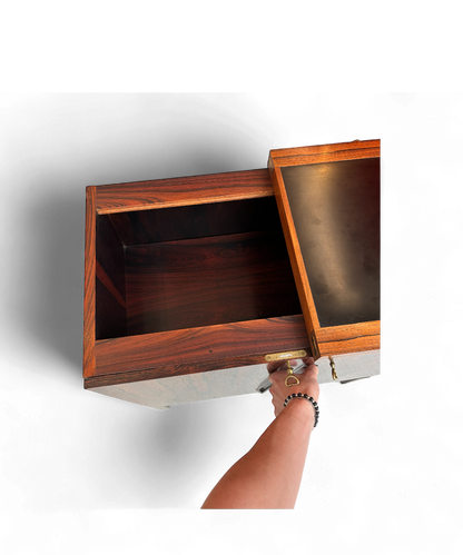 Bar scandinave en palissandre de Rio par Torbjørn Afdal pour Bruksbo, design norvégien des années 1960.