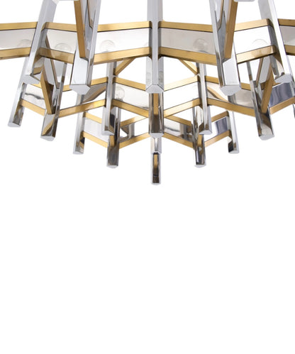 Suspension vintage Gaetano Sciolari modèle Chevron – 1970